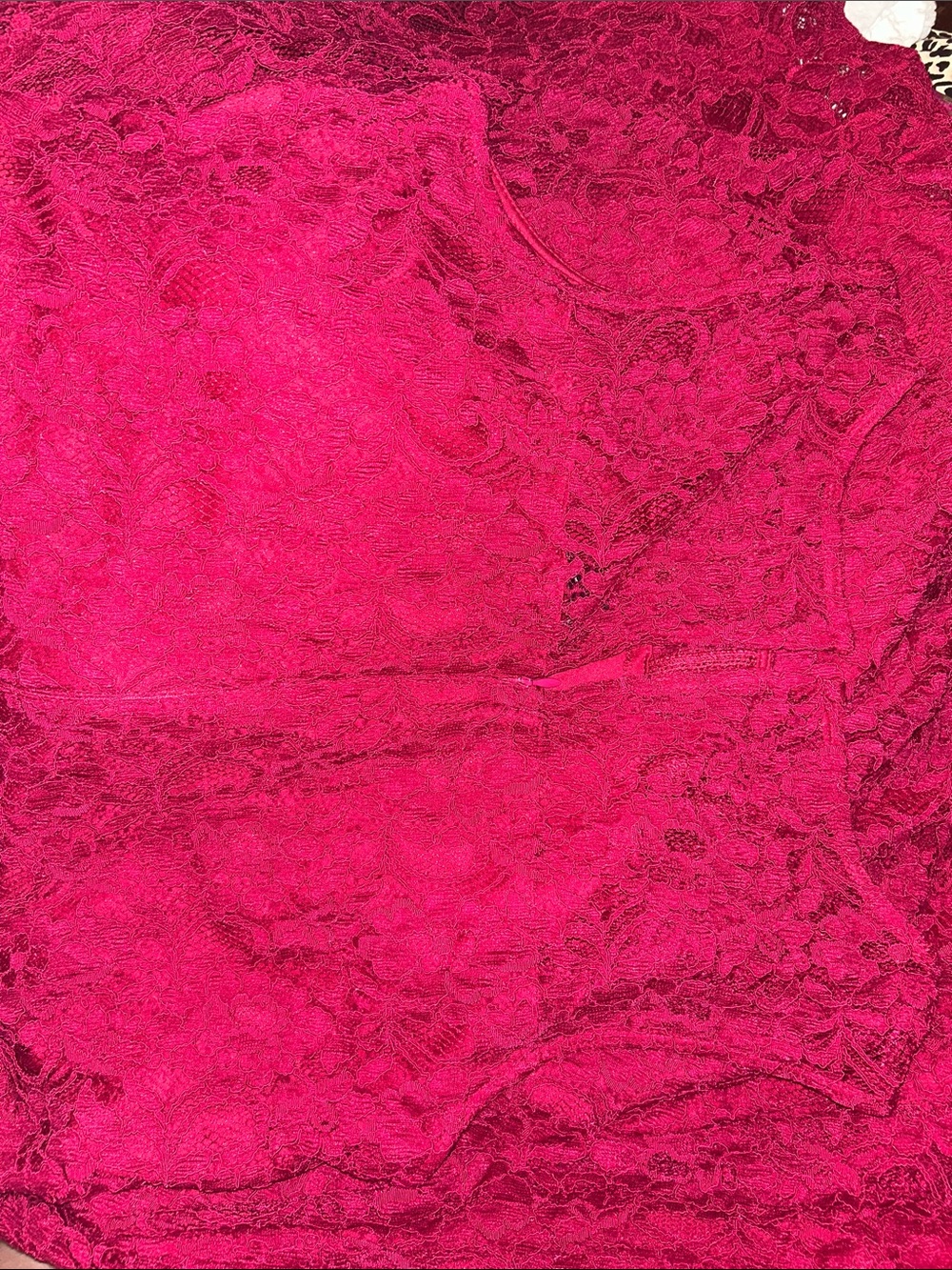 Women’s Red Spring Mini Dress - Picture 6 of 7